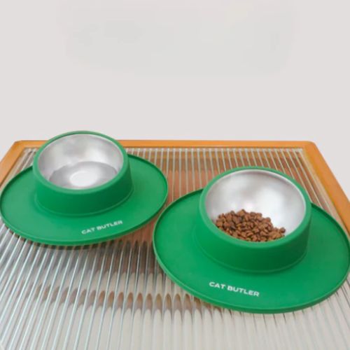 Comedouro de Inox Para Gato - Saurshop