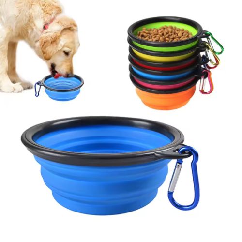 Tigela de Silicone Dobrável - Saurshop
